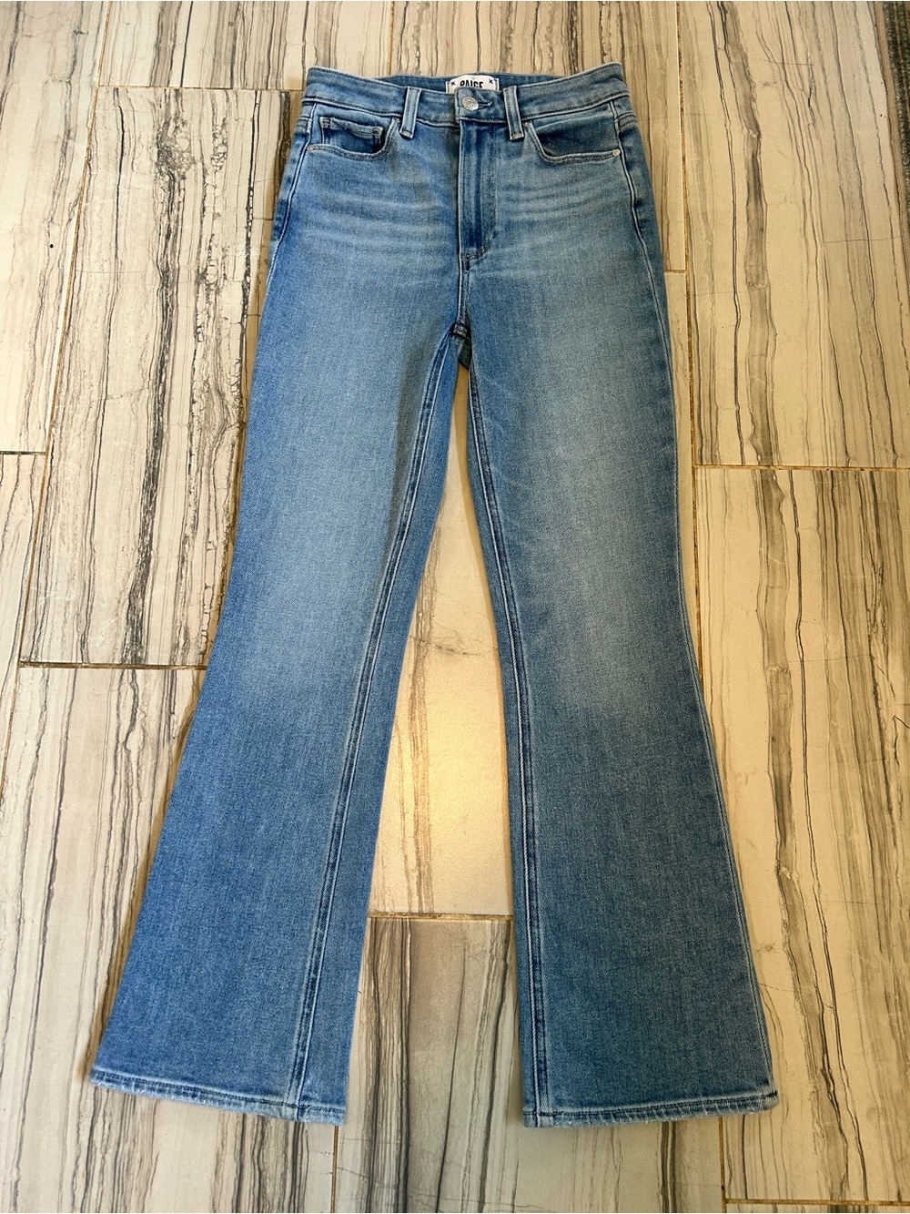 EUC Paige Claudine High Rise Ankle Flare Jeans in Persona - Picture 8 of 16